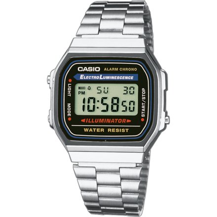 Zegarek Casio A168WA-1YES Casio Vintage w stylu Retro A168WA -1YES