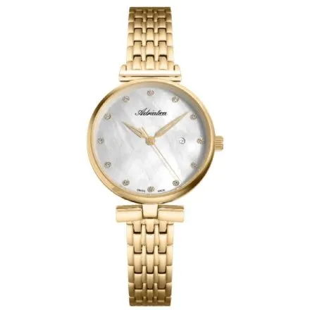 Zegarek Damski Adriatica na bransolecie A3736.114FQ - Zegarek Kwarcowy Swiss Made