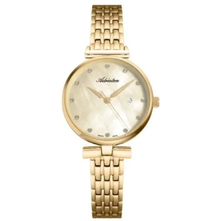 Zegarek Damski Adriatica na bransolecie A3736.114SQ - Zegarek Kwarcowy Swiss Made