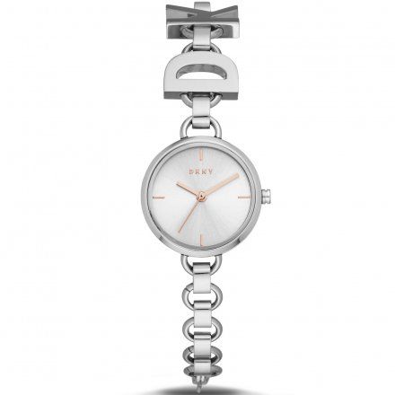 Srebrny zegarek bransoletka DKNY Soho NY2828