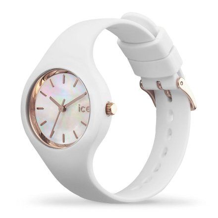 Biały perłowy zegarek dziecięcy Ice-Watch 016934 Ice Pearl XS + TOREBKA GRATIS