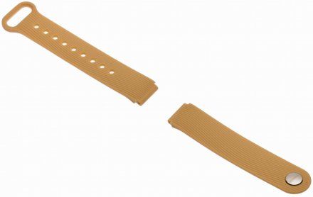 Beżowy pasek do smartwatcha damskiego 16 mm Garett Tina 5903246283785