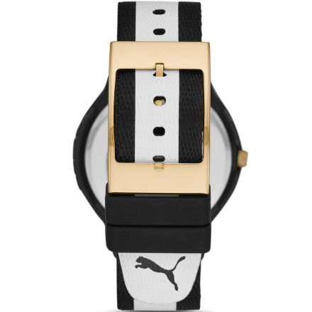 Czarno-biały zegarek Puma Reset P1022