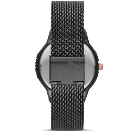 Czarny zegarek Puma z bransoletką Reset P1010