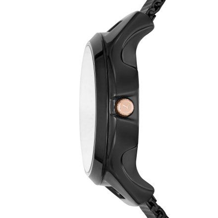 Czarny zegarek Puma z bransoletką Reset P1010