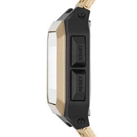 Złoty zegarek sportowy cyfrowy Puma Remix P5016