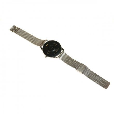 Srebrny smartwatch damski Rubicon RNBE37 SMARUB009
