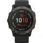 Zegarek Garmin Fenix 6X PRO Solar Tytan z czarnym paskiem 010-02157-21