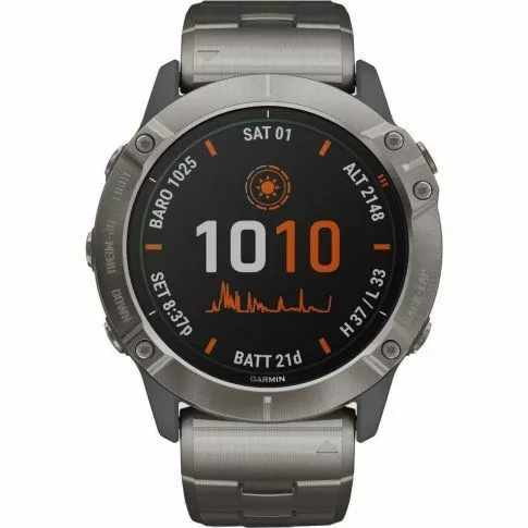 Sapphire 6x Pro Fenix Solaire Zegarek Garmin Fenix 6X PRO Solar