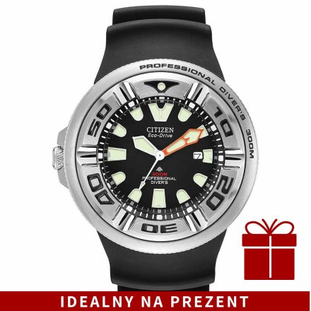 Citizen BJ8050-08E Zegarek Męski na pasku Eco Drive Citizen Promaster Professional Diver