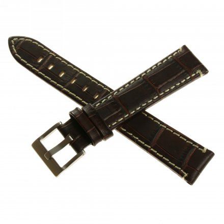 Pasek DILOY Superior 361.20.02 Skórzany Brązowy 20 mm - GRATIS dwa teleskopy i narzędzie