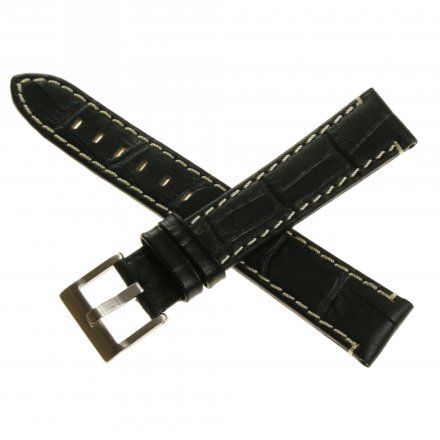 Pasek DILOY Superior 361.16.01 Skórzany Czarny 16 mm - GRATIS dwa teleskopy i narzędzie