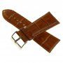 Pasek DILOY Superior 368EA.26.03 Skórzany Brązowy 26 mm