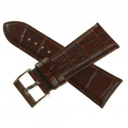 Pasek DILOY Superior 368EA.26.02 Skórzany Brązowy 26 mm