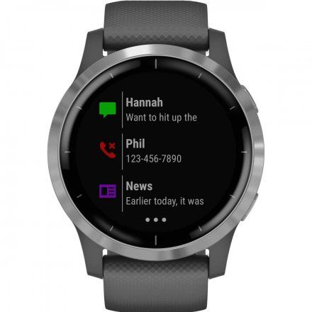 GARMIN Zegarek vivoactive 4 Szary 010-02174-03