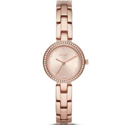 Delikatny zegarek damski DKNY City Link z bransoletką NY2826