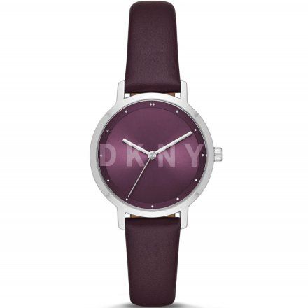 Damski zegarek DKNY Modernist z fioletowym paskiem NY2843