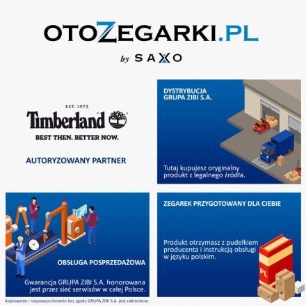 Zegarek męski Timberland TBL.15930JSB/03 NORTBRIDGE