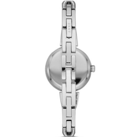 Srebrny zegarek DKNY Crosswalk bransoletka z kryształami NY2852