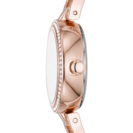 Damski zegarek bransoletka DKNY Crosswalk NY2853 z kryształami