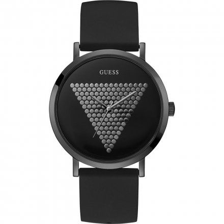 Czarny zegarek Guess Trend z paskiem W1161G2 