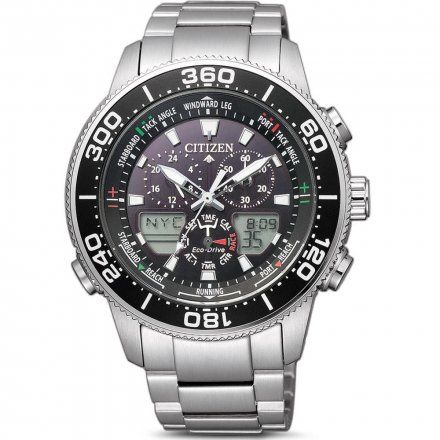 Citizen JR4060-88E Zegarek Męski na bransolecie Eco Drive Promaster