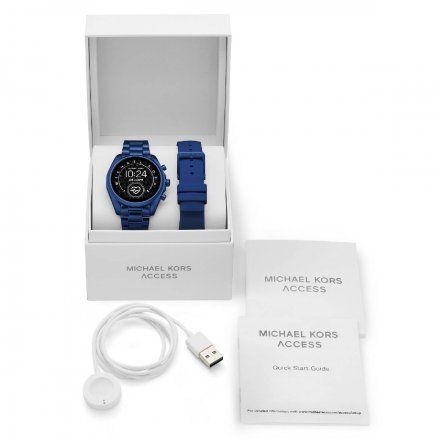 Niebieski Smartwatch Michael Kors 5 GEN MKT5102 BRADSHAW 2.0
