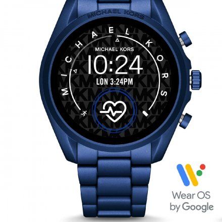 Niebieski Smartwatch Michael Kors 5 GEN MKT5102 BRADSHAW 2.0