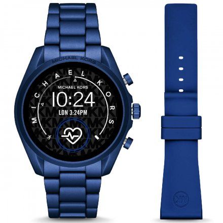 Niebieski Smartwatch Michael Kors 5 GEN MKT5102 BRADSHAW 2.0