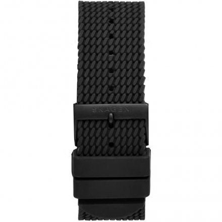 Pasek silikonowy czarny Skagen 22 mm Smartwatch SKT5202