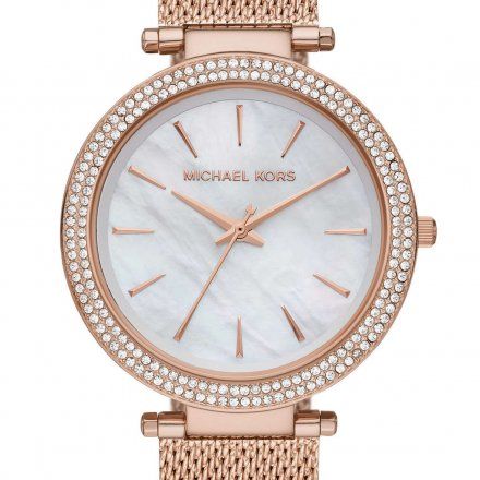 MK4519 Zegarek Damski Michael Kors różowowzłoty mesh Darci