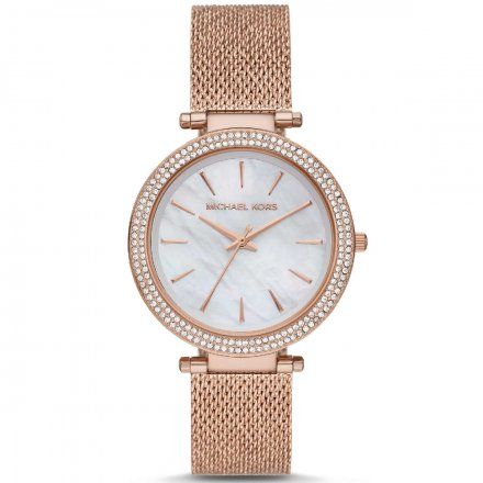 MK4519 Zegarek Damski Michael Kors różowowzłoty mesh Darci