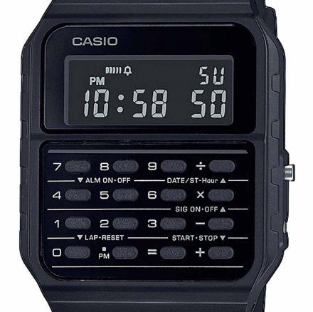 Zegarek Casio z kalkulatorem CA-53WF-1BEF Casio Vintage Retro CA 53WF 1B