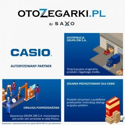 Zegarek Casio z kalkulatorem CA-53WF-8BEF Casio Vintage Retro CA 53WF 8B