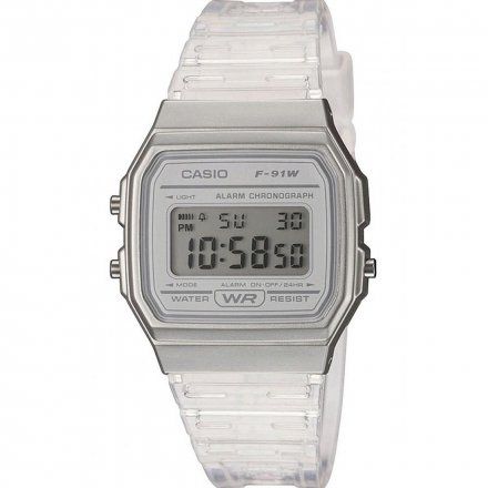 Zegarek Casio F-91WS-7EF Casio Sport F 91WS 7 + TOREBKA KOMUNIJNA