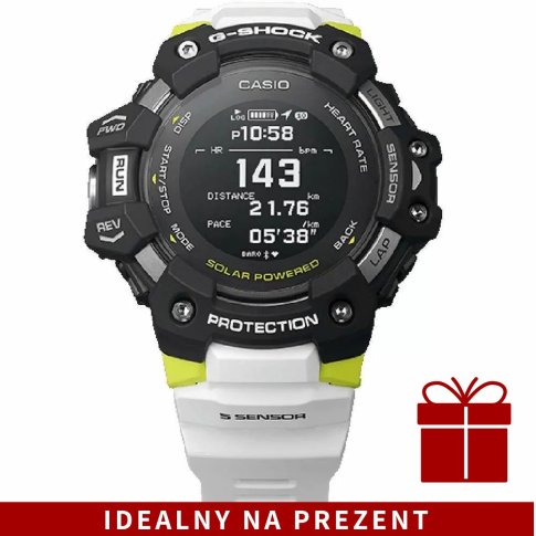 Zegarek Casio GBD-H1000-1A7ER G-Shock G-SQUAD GPS Pulsometr