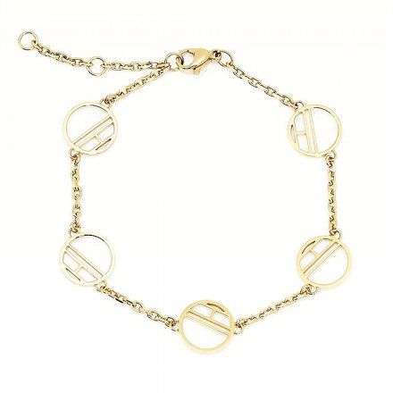 Biżuteria Tommy Hilfiger Damska Bransoletka Złota 2780326