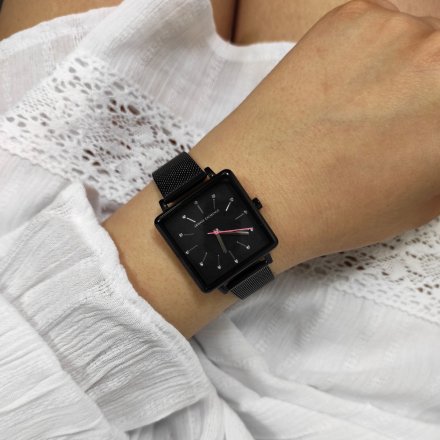 AX5805 Armani Exchange LOLA SQUARE zegarek damski AX z bransoletką