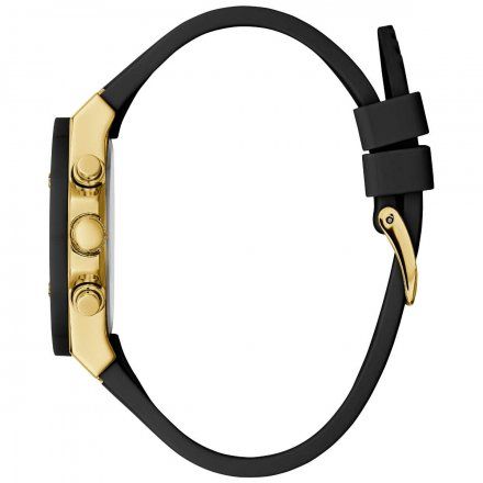 Czarno-złoty zegarek Guess Athena z czarnym paskiem GW0030L2