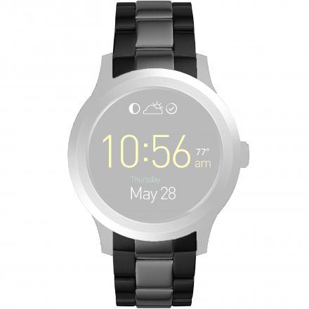 Grafitowa bransoletka Smartwatch Fossil FTW2117 22 mm