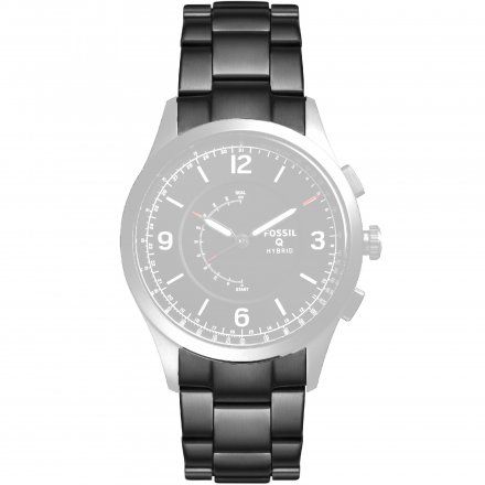 Grafitowa bransoletka Smartwatch Fossil FTW1207 22 mm