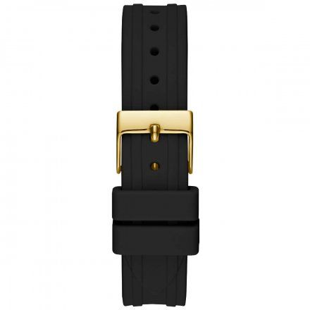 Czarno-złoty zegarek damski Guess Cosmo z kryształami GW0034L1