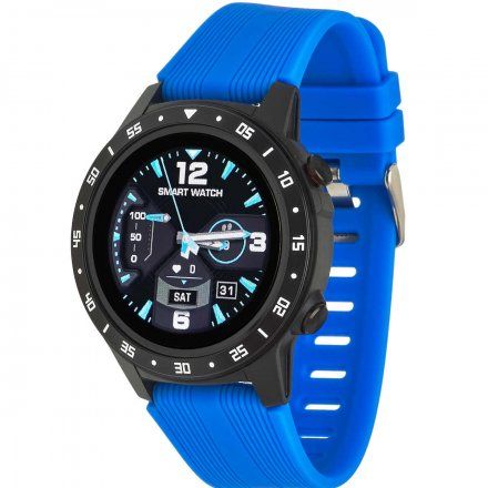 Smartwatch Garett Multi 4 Sport RT niebieski z paskiem 5903246287028