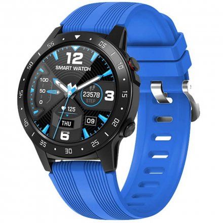 Smartwatch Garett Multi 4 Sport RT niebieski z paskiem