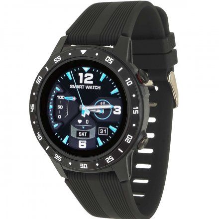 Smartwatch Garett Multi 4 Sport RT czarny z paskiem 5903246287035