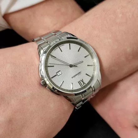 Zegarek Męski Adriatica na bransolecie A1290.5163Q  Zegarek Kwarcowy Swiss Made