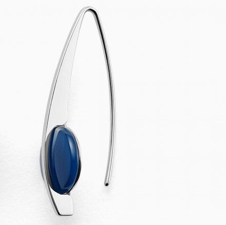 Biżuteria Skagen Kolczyki damskie SKJ1293040 Cobalt Glass