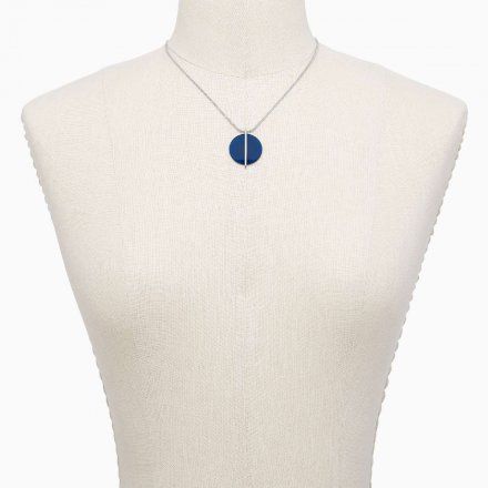 Biżuteria Skagen Naszyjnik damski SKJ1296040 Cobalt Glass