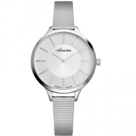 Zegarek Damski Adriatica na bransolecie  A3433.5113Q - Zegarek Kwarcowy Swiss Made