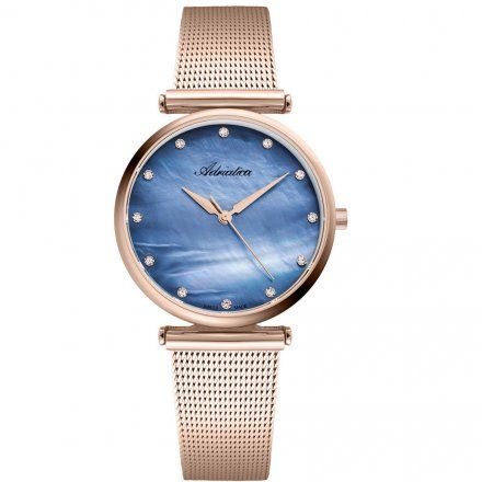 Zegarek Damski Adriatica na bransolecie A3712.914ZQ - Zegarek Kwarcowy Swiss Made